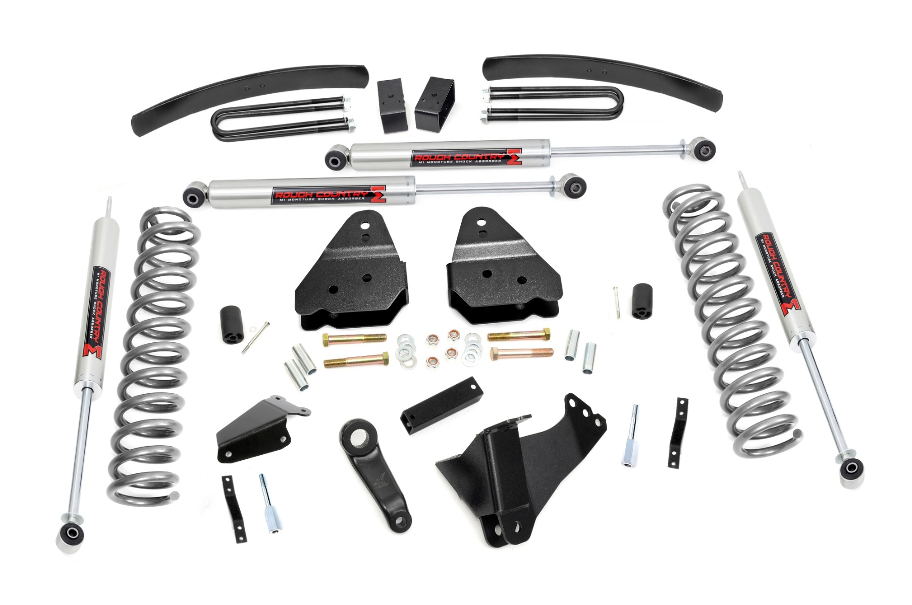Rough Country 6 Inch Lift Kit Diesel M1 Ford F-250/F-350 Super Duty 4WD (2005-2007)