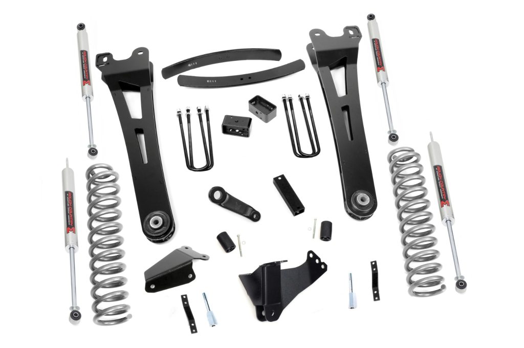 Rough Country 6 Inch Lift Kit Diesel Radius Arm M1 Ford F-250/F-350 Super Duty (05-07)