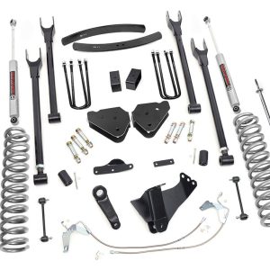 Rough Country 6 Inch Lift Kit Diesel 4 Link Ford F-250/F-350 Super Duty 4WD (08-10)