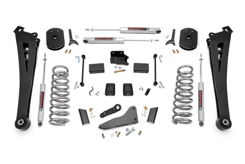 Rough Country 5 Inch Lift Kit Diesel Ram 2500 4WD (2014-2018)