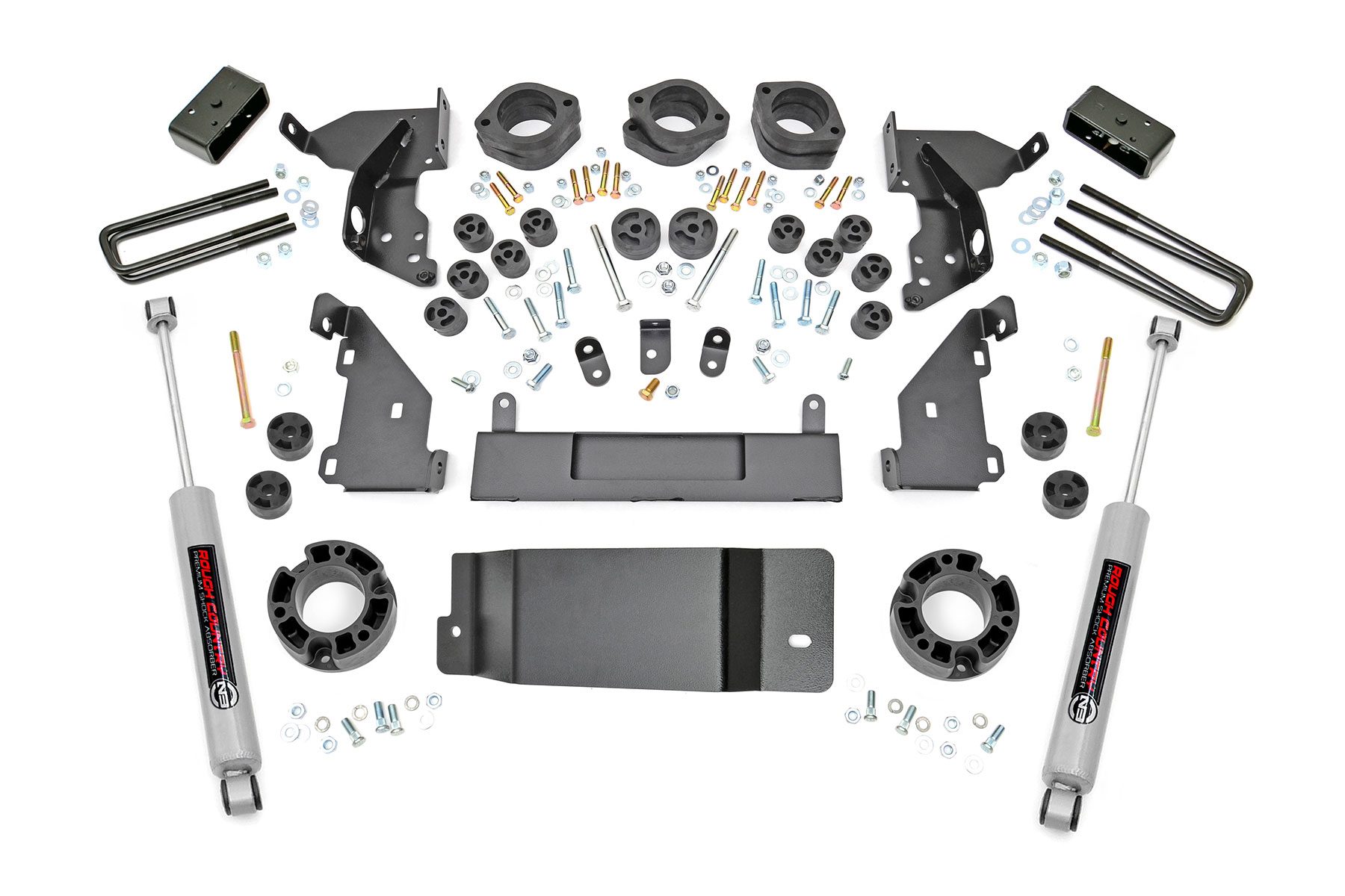 Rough Country 4.75 Inch Lift Kit Combo Chevy/GMC 1500 4WD (14-15)
