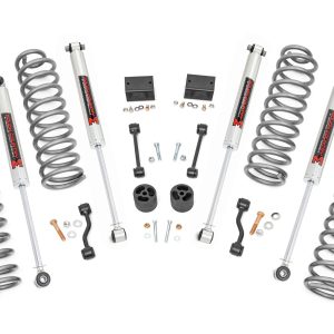 Rough Country 2.5 Inch Lift Kit Coils M1 Jeep Wrangler JL 4WD (2018-2023)