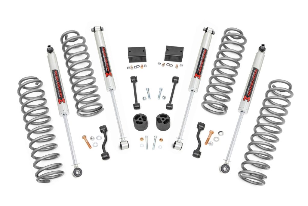 Rough Country 2.5 Inch Lift Kit Coils M1 Jeep Wrangler JL 4WD (2024-2026)