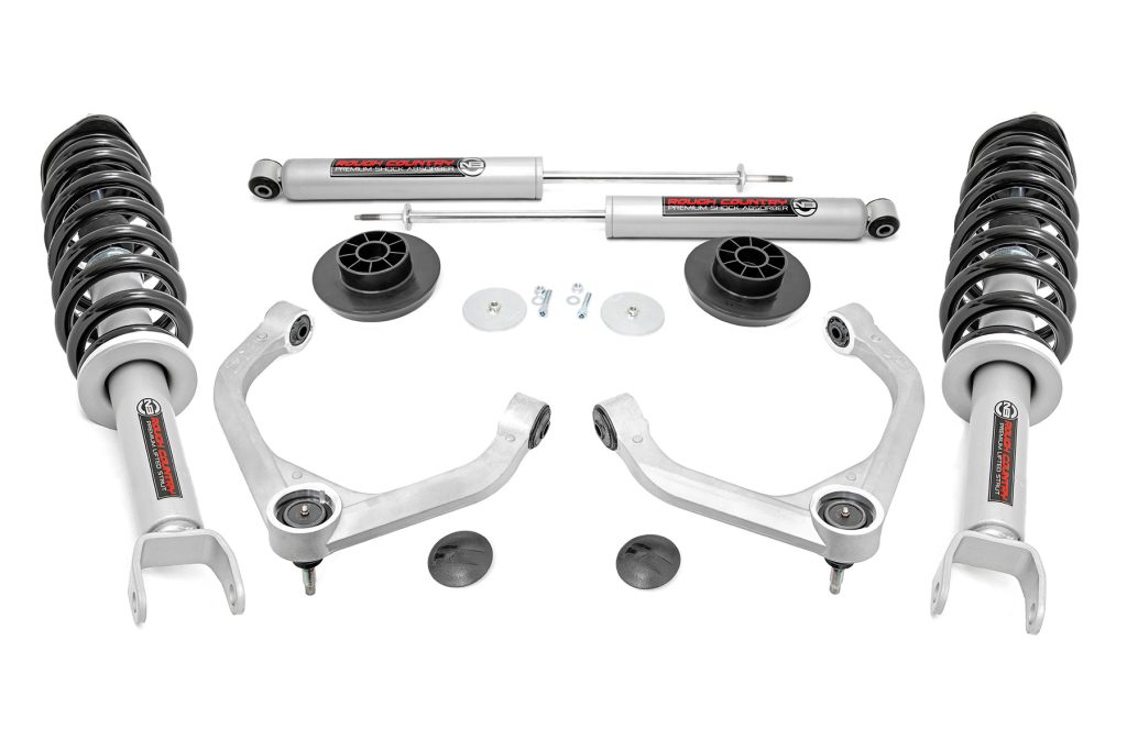 Rough Country 3.5 Inch Lift Kit N3 Struts Ram 1500 2WD/4WD (2019-2026)