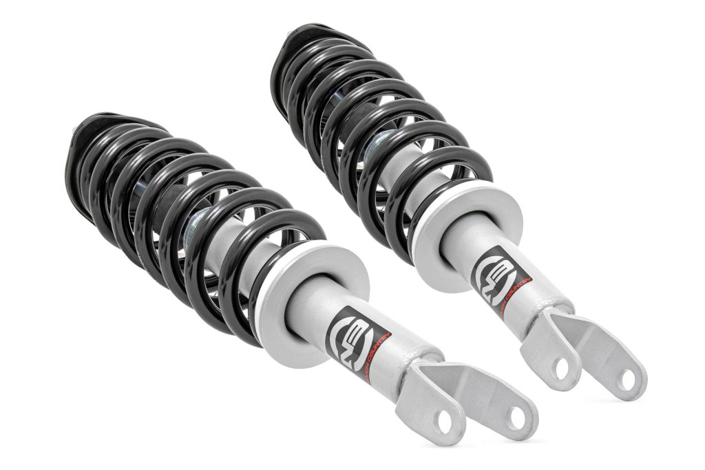 Rough Country Loaded Strut Pair Stock Ram 1500 4WD (2012-2018 & Classic)