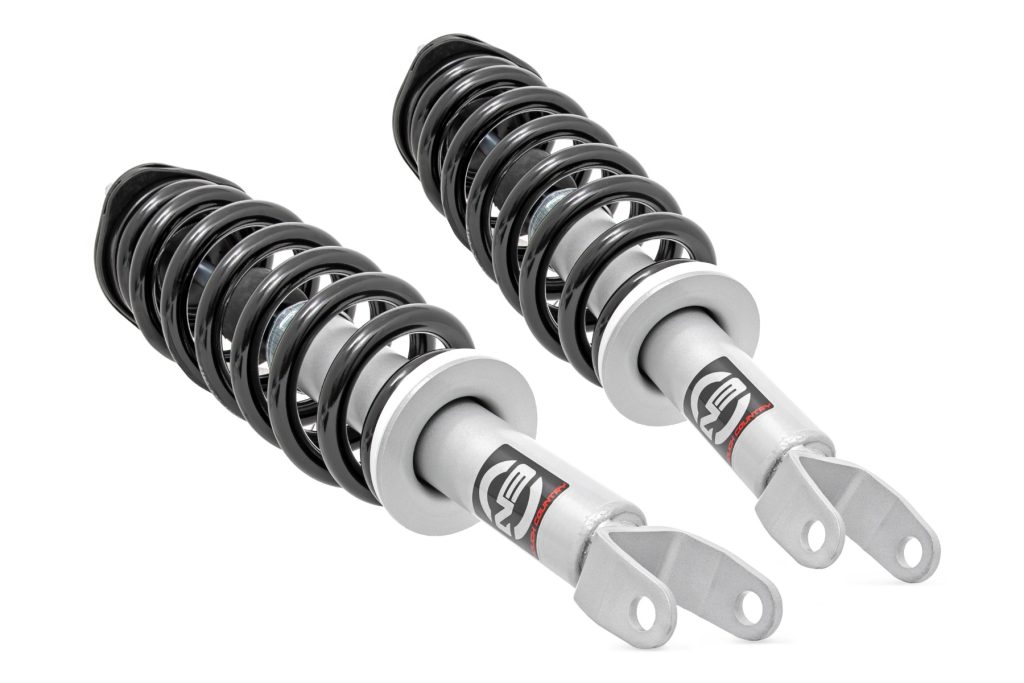 Rough Country Loaded Strut Pair Stock Ram 1500 2WD/4WD (2019-2026)