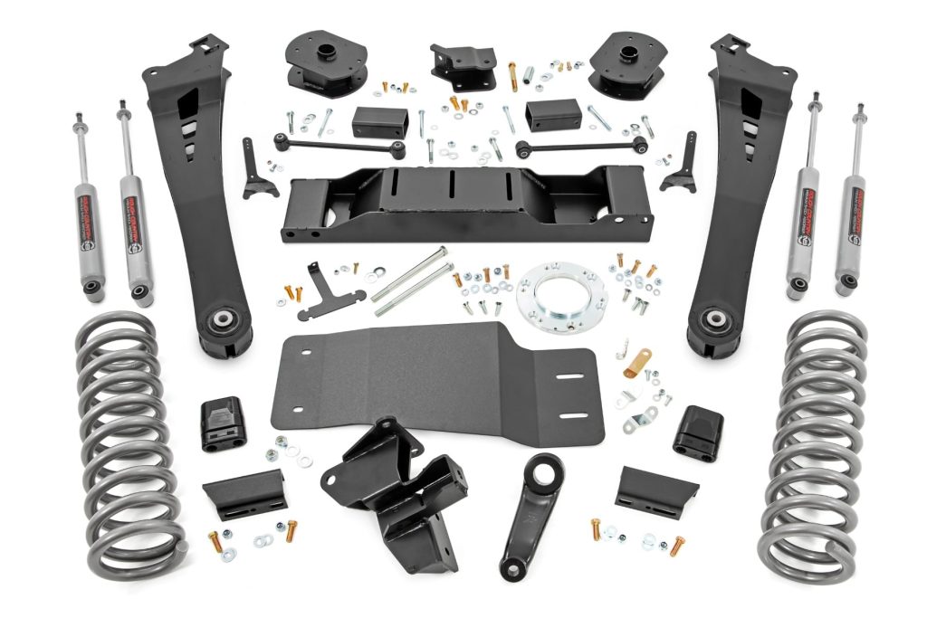 Rough Country 5 Inch Lift Kit Non-AISIN Ram 2500 4WD (2019-2024)