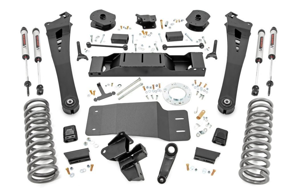Rough Country 5 Inch Lift Kit Non-AISIN V2 Ram 2500 4WD (2019-2024)