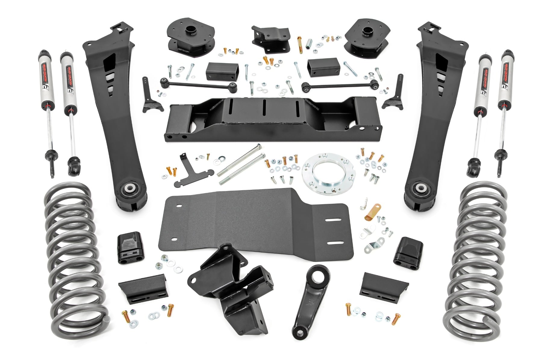 Rough Country 5 Inch Lift Kit Non-AISIN V2 Ram 2500 4WD (2019-2024)