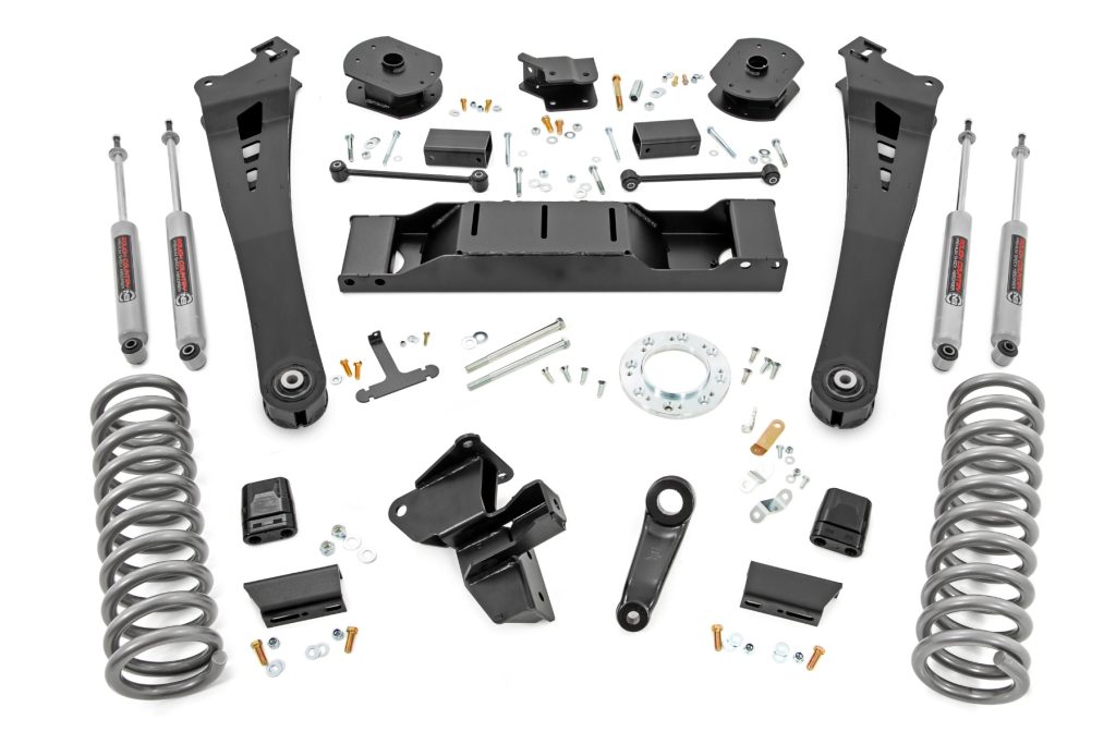 Rough Country 5 Inch Lift Kit AISIN Ram 2500 4WD (2019-2024)