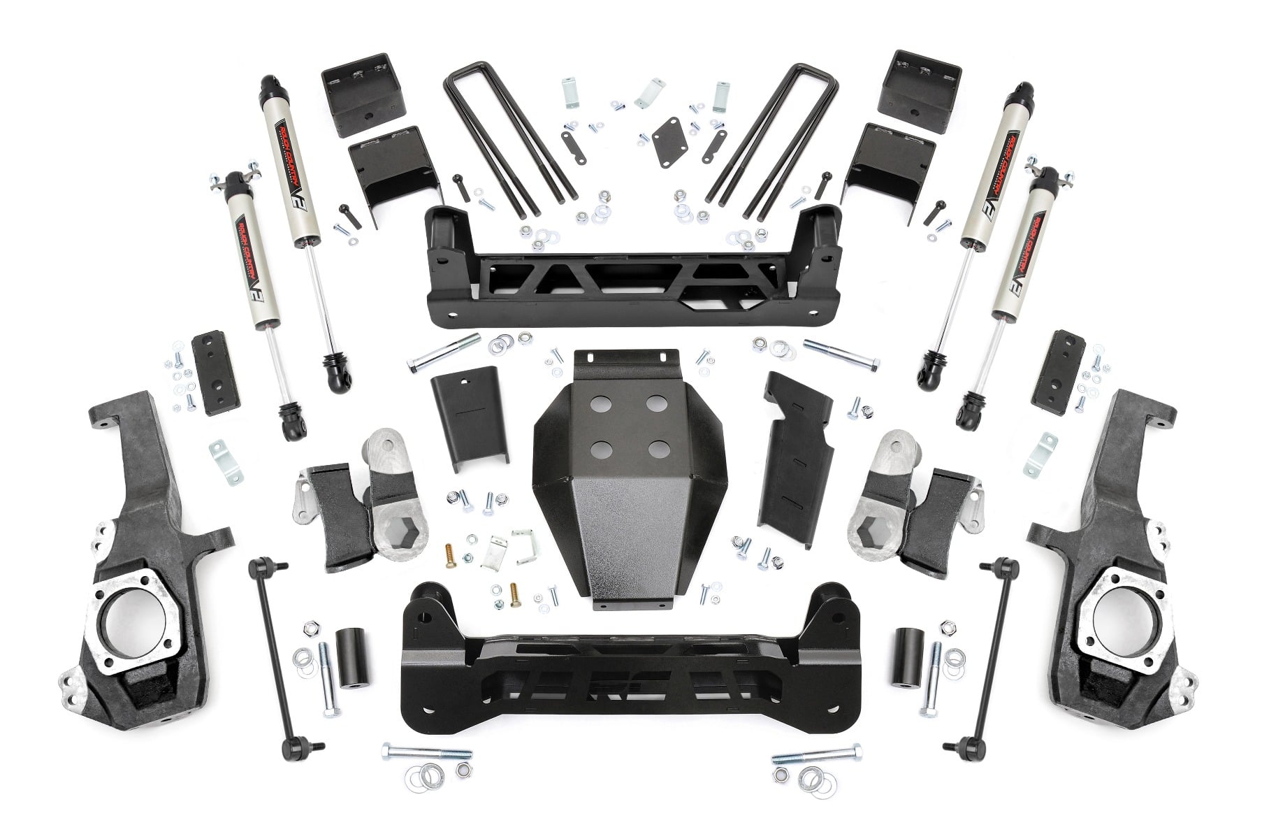 Rough Country 5 Inch Lift Kit NTD V2 Chevy/GMC 2500HD/3500HD (20-26)