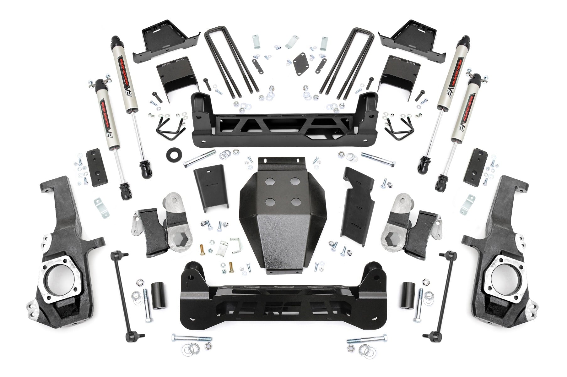 Rough Country 7 Inch Lift Kit NTD V2 Chevy/GMC 2500HD/3500HD (20-26)