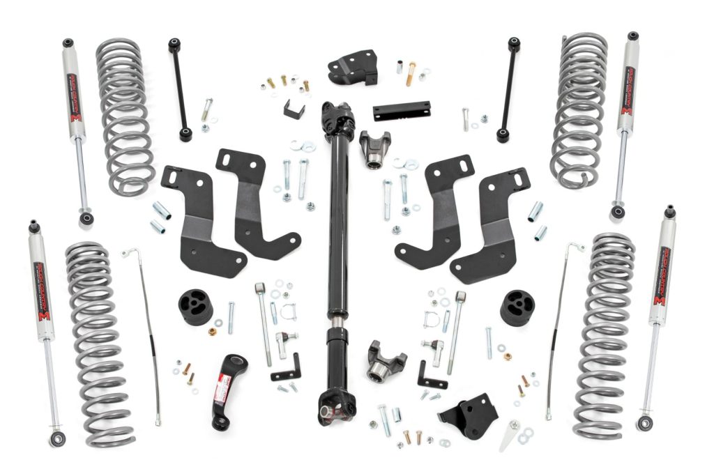Rough Country 6 Inch Lift Kit M1 Jeep Gladiator JT 4WD (2020-2023)