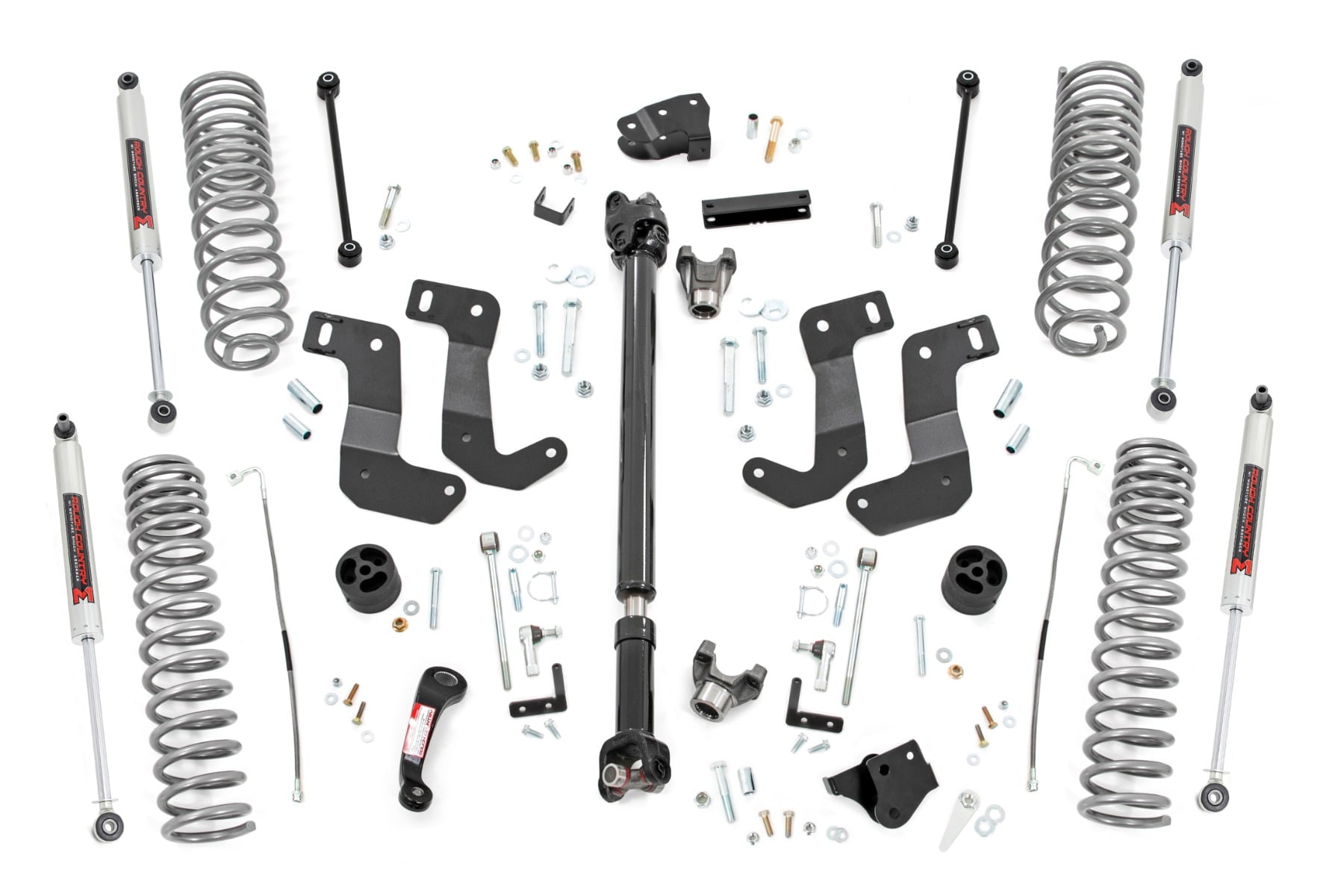 Rough Country 6 Inch Lift Kit M1 Jeep Gladiator JT 4WD (2020-2023)