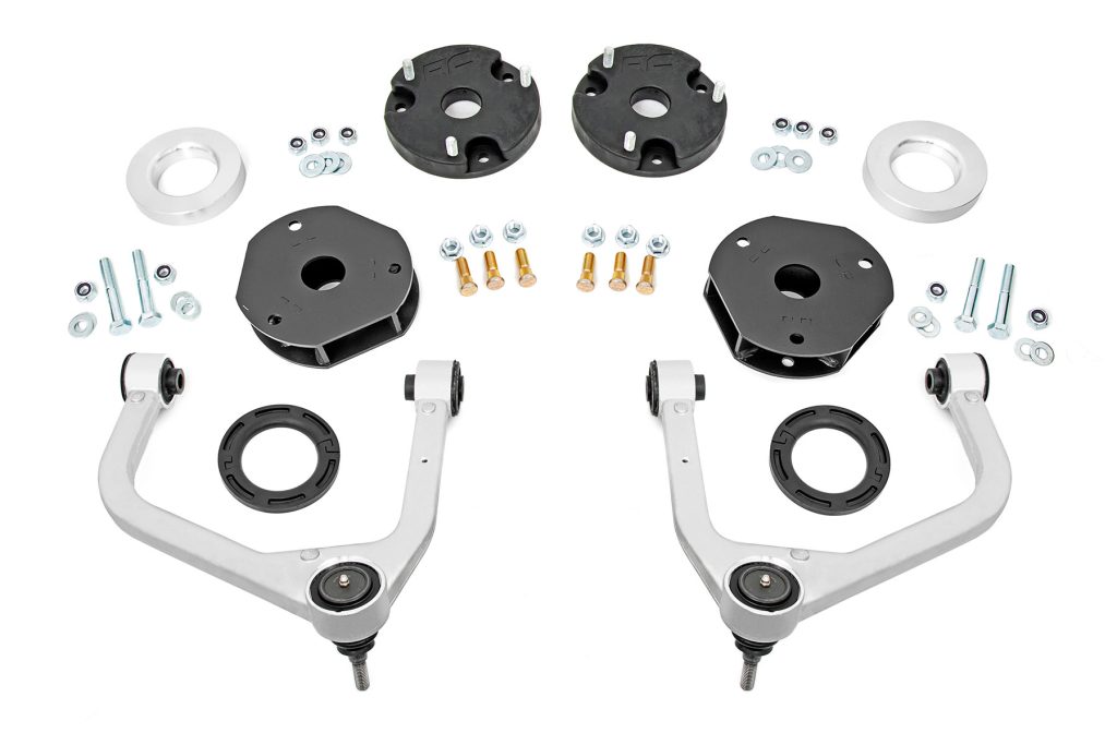 Rough Country 3.5 Inch Lift Kit Chevy/GMC SUV 1500 4WD (2021-2026)