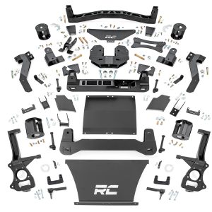 Rough Country 6 Inch Lift Kit Chevy/GMC SUV 1500 4WD (2021-2026)