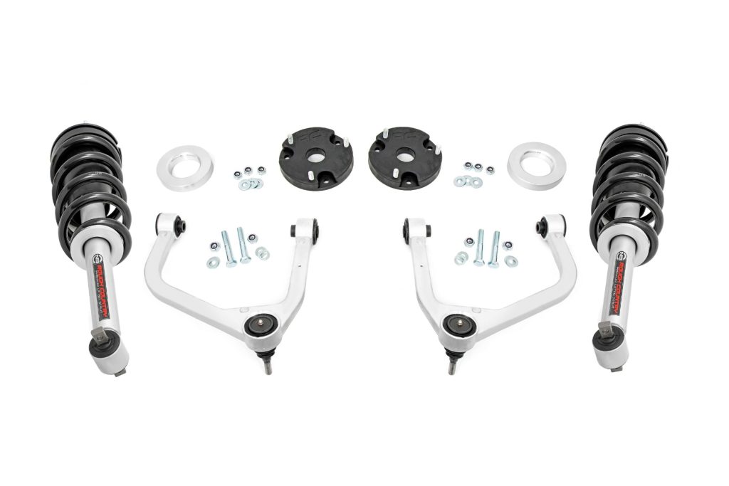 Rough Country 3.5 Inch Lift Kit N3 Struts Chevy/GMC SUV 1500 4WD (2021-2026)