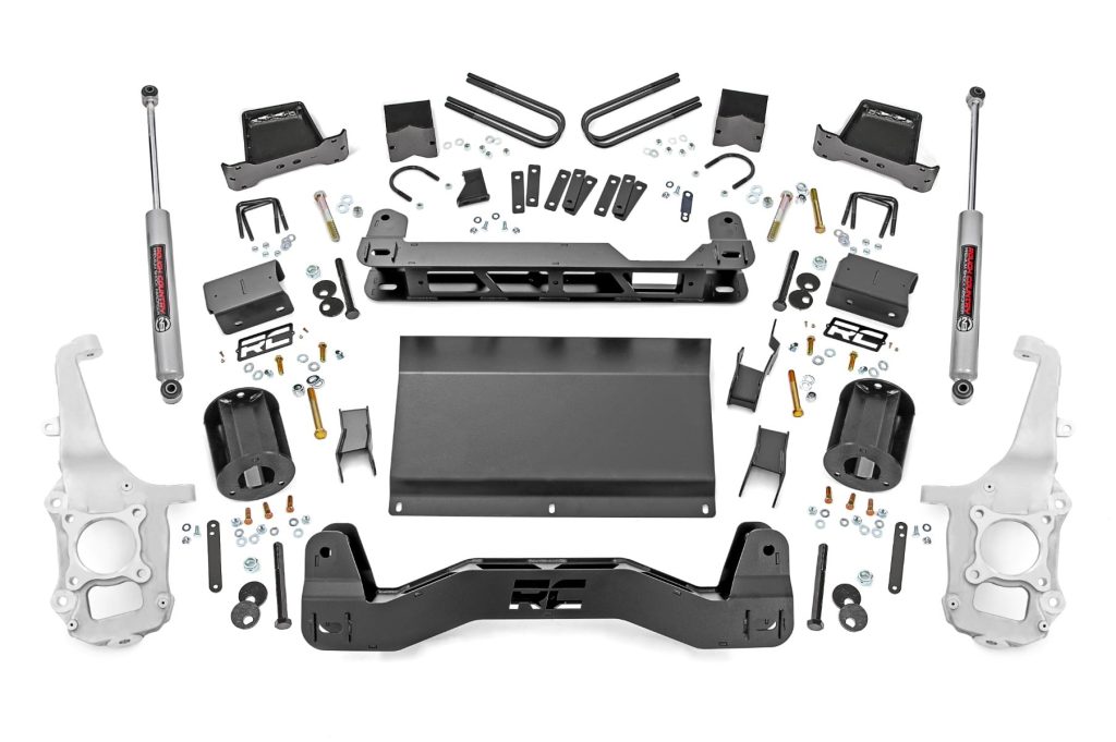 Rough Country 6 Inch Lift Kit Ford F-150 4WD (2021-2026)