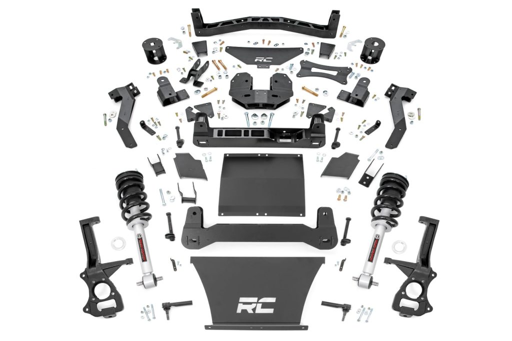 Rough Country 6 Inch Lift Kit N3 Struts Chevy/GMC SUV 1500 4WD (2021-2026)