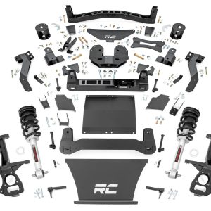 Rough Country 6 Inch Lift Kit N3 Struts Chevy/GMC SUV 1500 4WD (2021-2026)
