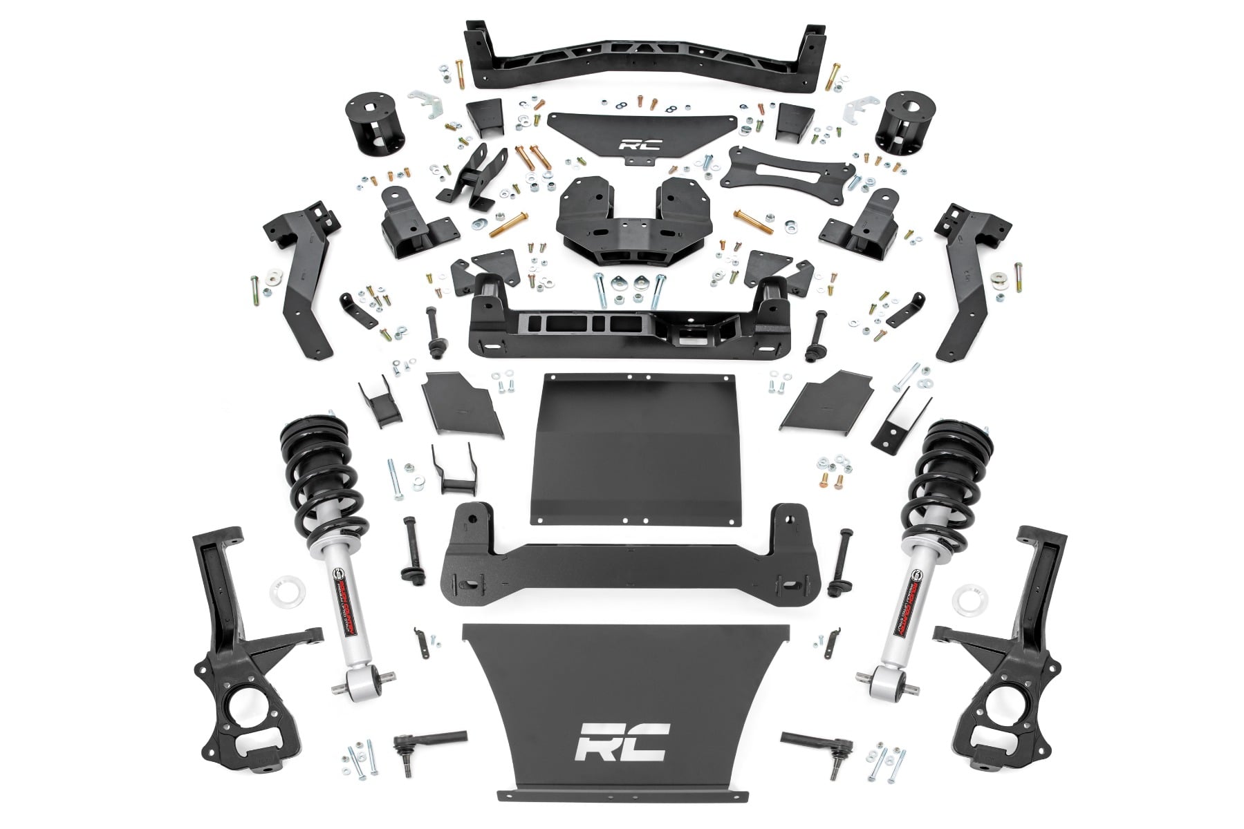 Rough Country 6 Inch Lift Kit N3 Struts Chevy/GMC SUV 1500 4WD (2021-2026)