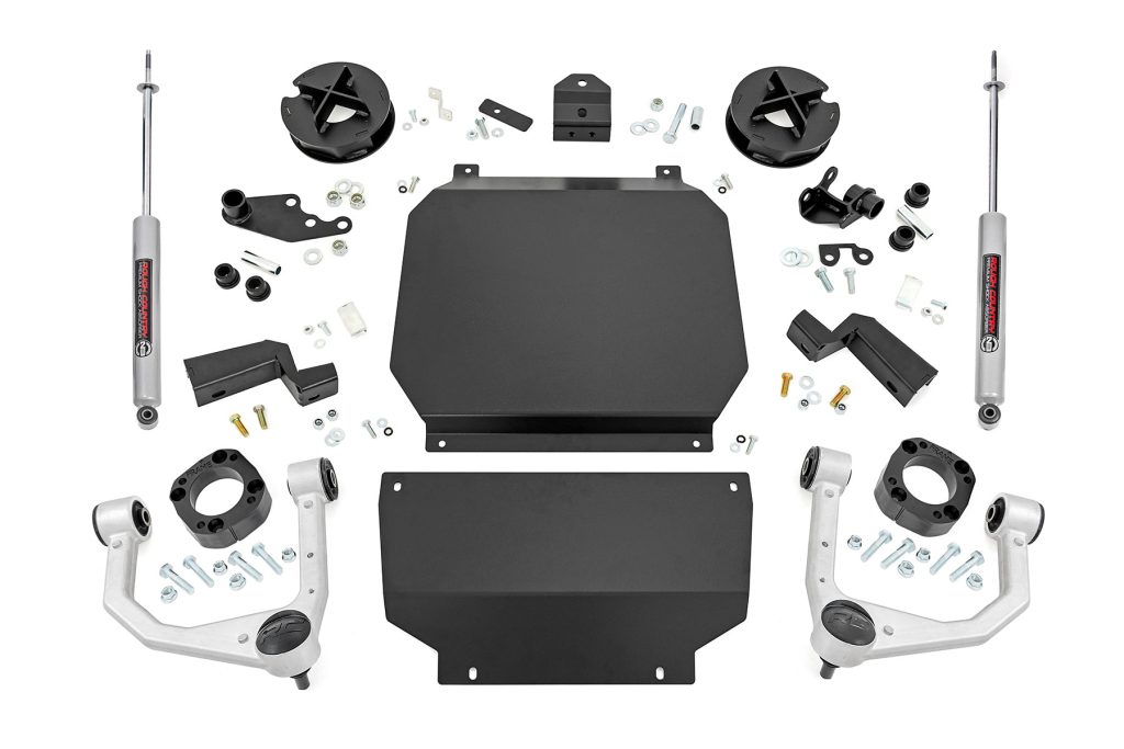 Rough Country 3.5 Inch Lift Kit Toyota Tundra 4WD (2022-2026)
