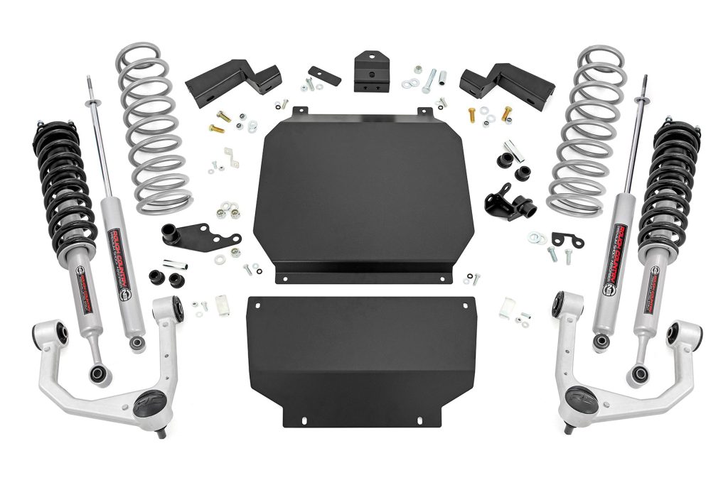 Rough Country 3.5 Inch N3 Lift Kit Toyota Tundra 4WD (2022-2026)