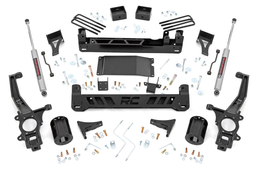 Rough Country 6 Inch Lift Kit Nissan Frontier 2WD/4WD (2022-2026)