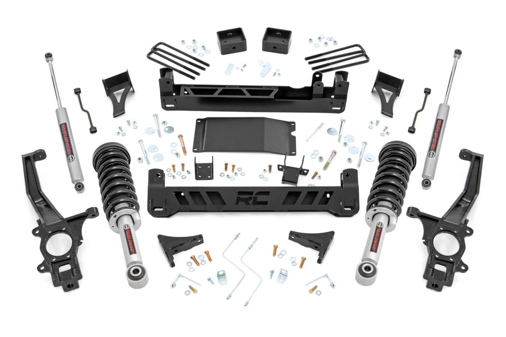 Rough Country 6 Inch Lift Kit N3 Struts Nissan Frontier 2WD/4WD (2022-2026)