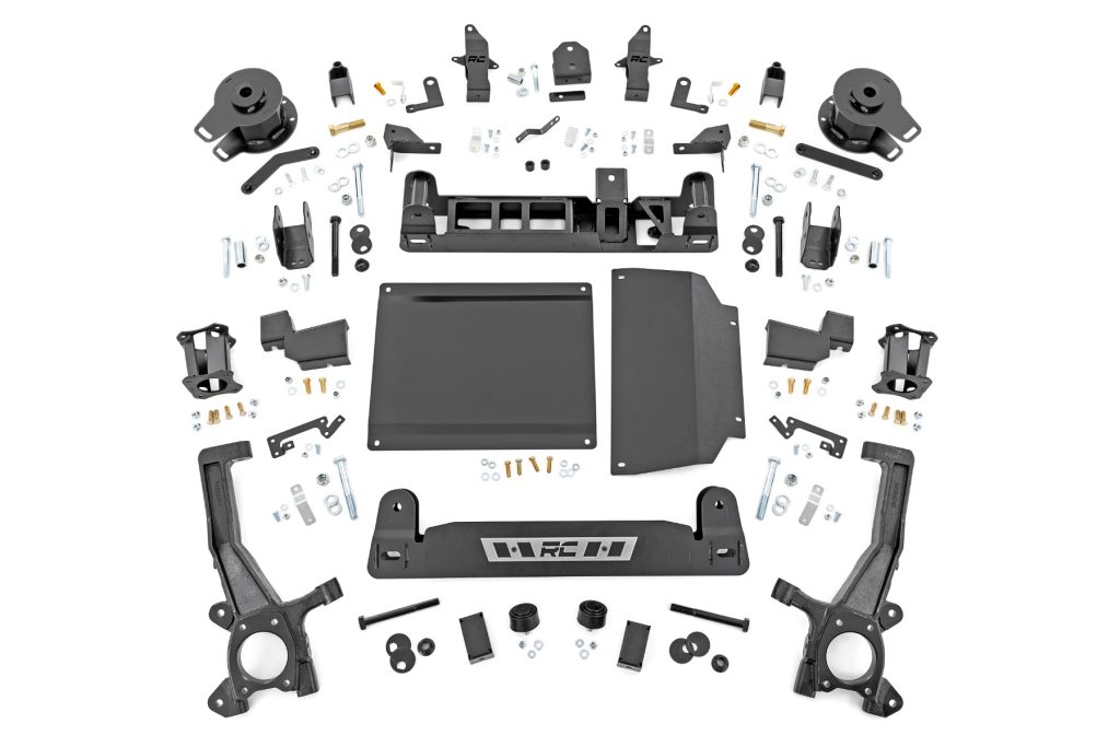 Rough Country 6 Inch Lift Kit OE Air Ride Toyota Tundra 4WD (2022-2026)