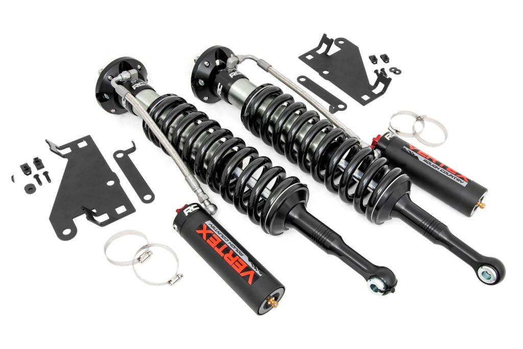Rough Country Vertex 2.5 Reservoir Coilovers Front 6″ Toyota Tundra 4WD (2022-2026)
