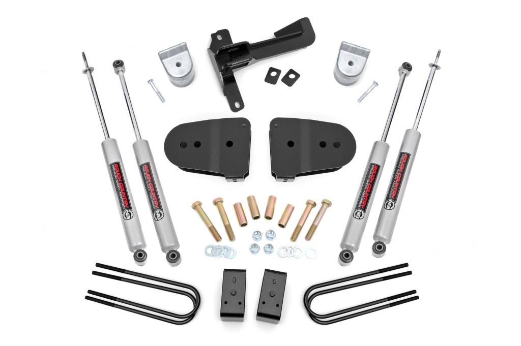 Rough Country 3 Inch Lift Kit Ford F-250/F-350 Super Duty 4WD (2023-2026)