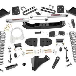 Rough Country 6 Inch Lift Kit OVLDS Ford F-250/F-350 Super Duty 4WD (2023-2026)