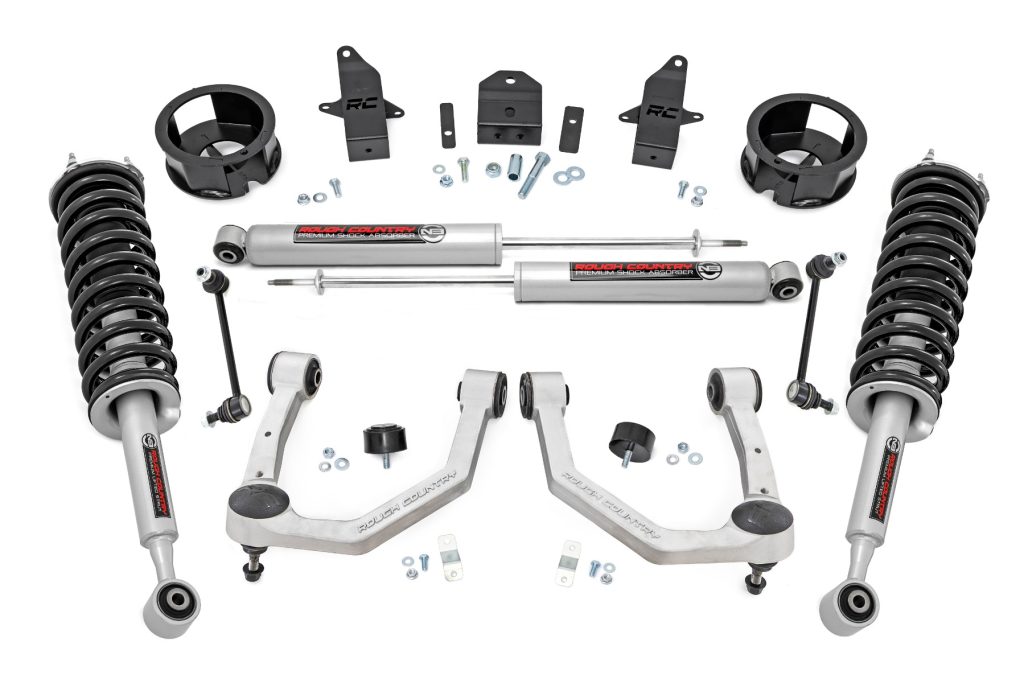 Rough Country 3.5 Inch Lift Kit N3 Toyota Land Cruiser 4WD (2024-2026)