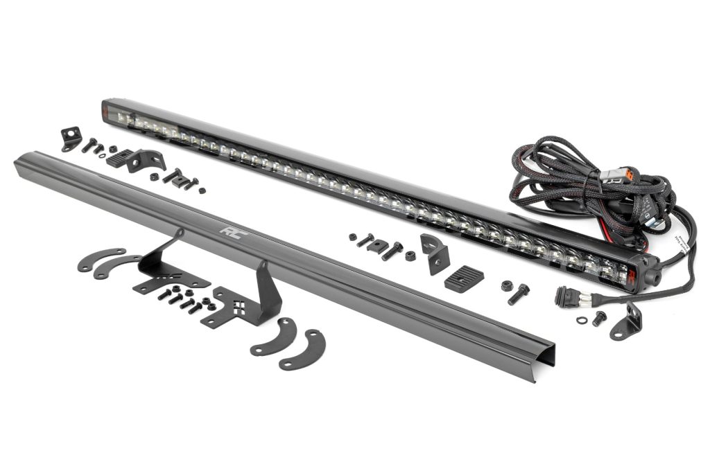Rough Country LED Light Kit Front Mount 40″ Spectrum Single Row Polaris RZR XP 4 1000 (2024)