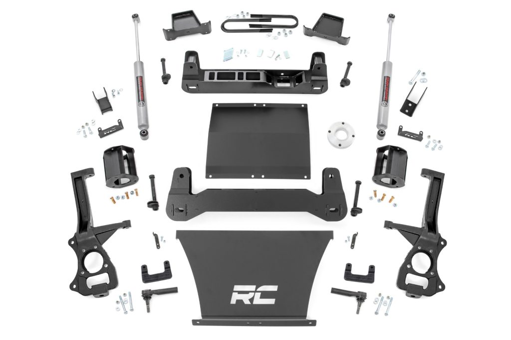Rough Country 6 Inch Lift Kit Chevy Silverado 1500 2WD (2025-2026)