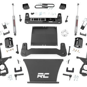 Rough Country 6 Inch Lift Kit Mono Leaf Rear Chevy Silverado 1500 2WD (2025-2026)