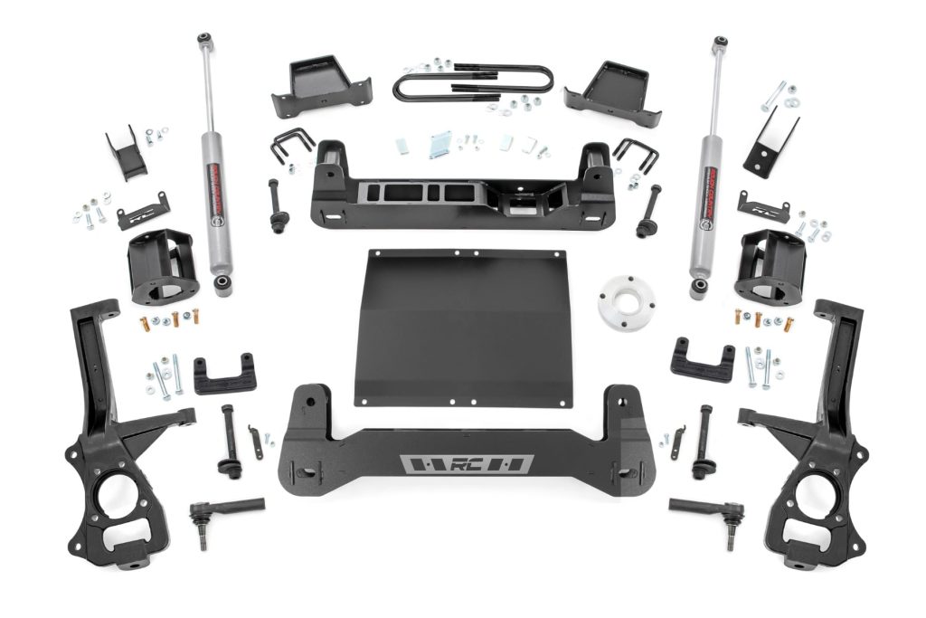 Rough Country 6 Inch Lift Kit Diesel Chevy Silverado 1500 2WD (2025-2026)