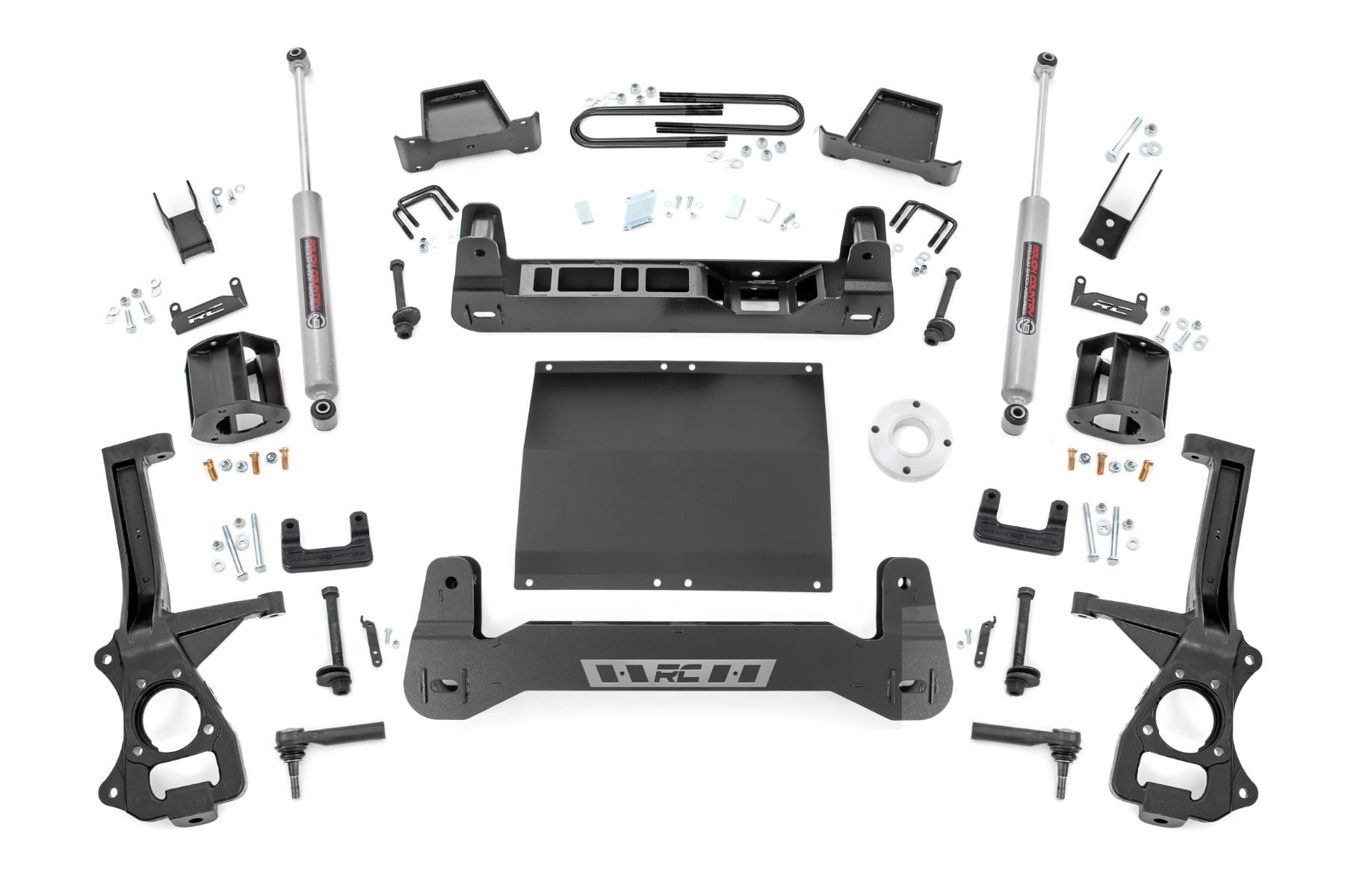 Rough Country 6 Inch Lift Kit Diesel Chevy Silverado 1500 2WD (2025-2026)