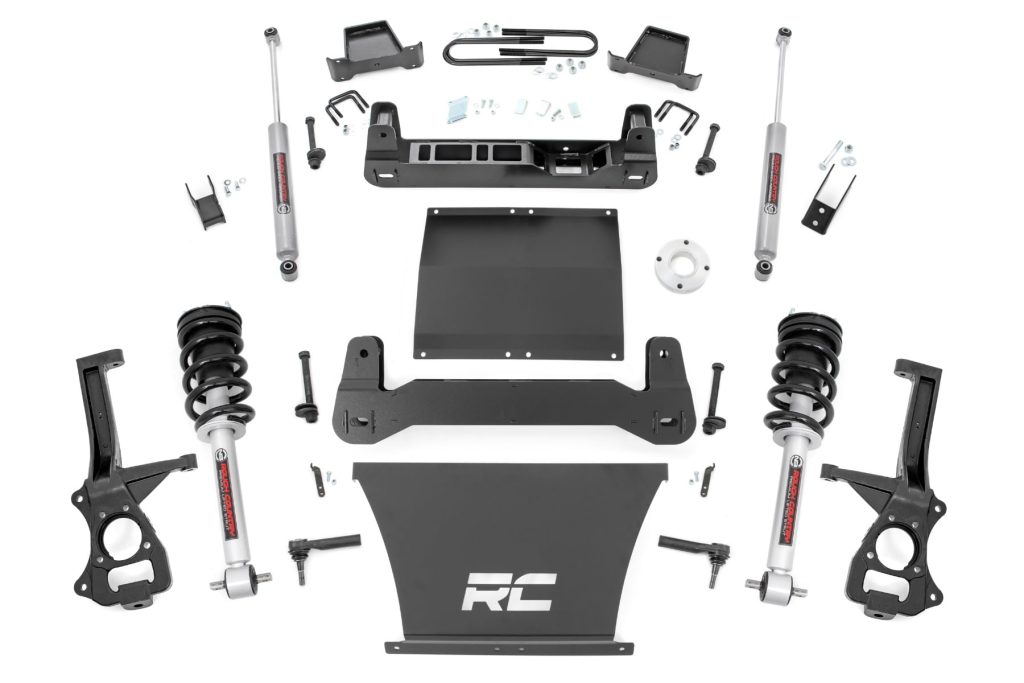 Rough Country 6 Inch Lift Kit N3 Struts GMC Sierra 1500 2WD (2025-2026)