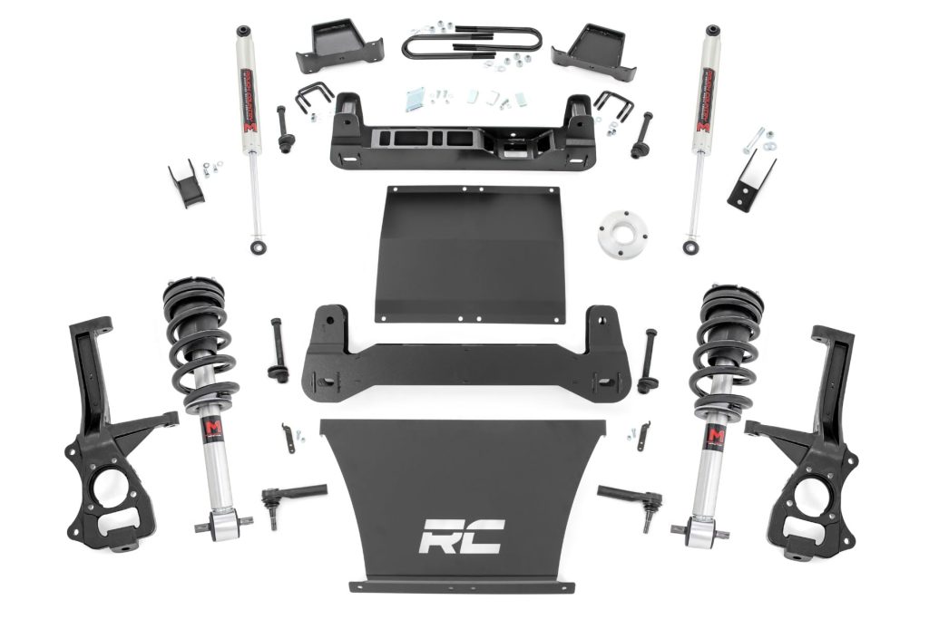 Rough Country 6 Inch Lift Kit M1 Struts/M1 Chevy Silverado 1500 2WD (2025-2026)