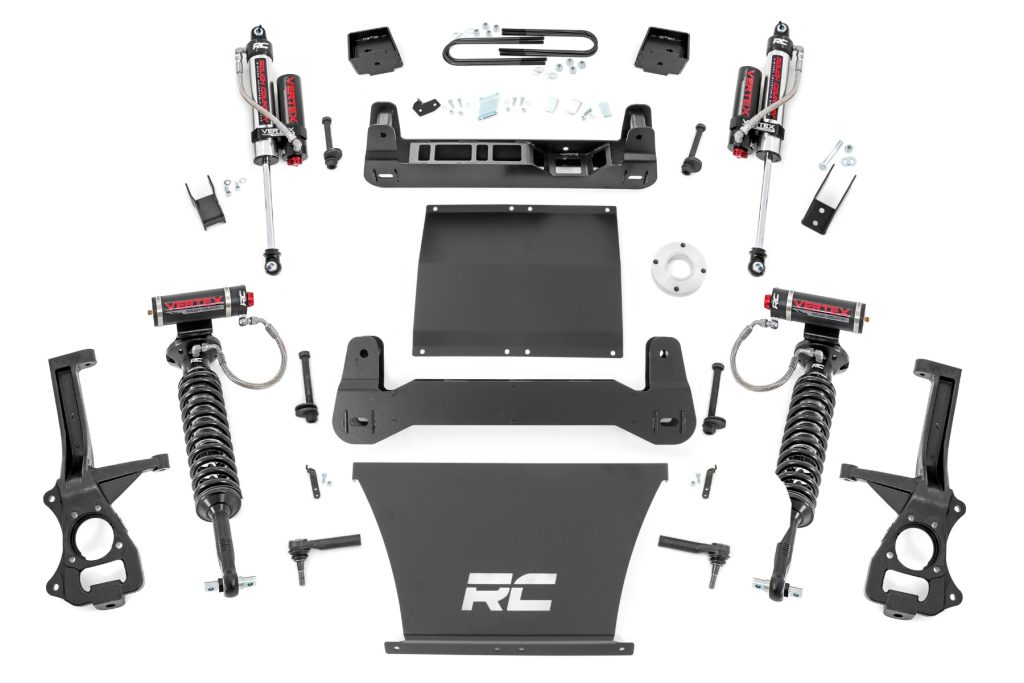 Rough Country 6 Inch Lift Kit Mono Leaf Rear Vertex GMC Sierra 1500 2WD (2025-2026)