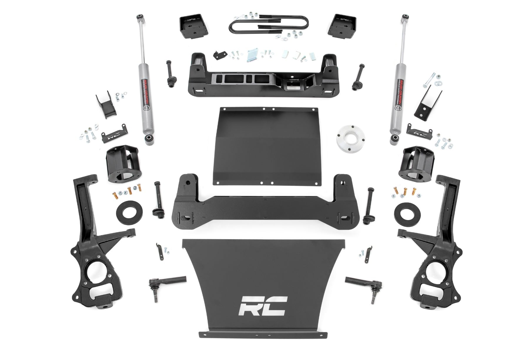 Rough Country 6 Inch Lift Kit Mono Leaf Rear N3 GMC Sierra 1500 2WD (2025-2026)
