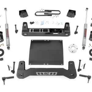 Rough Country 6 Inch Lift Kit Mono Leaf Rear Diesel Chevy Silverado 1500 2WD (25-26)