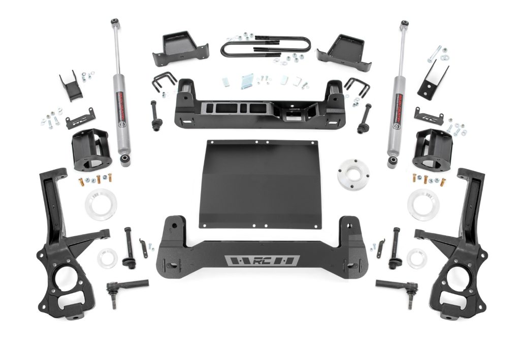 Rough Country 6 Inch Lift Kit Diesel GMC Sierra 1500 2WD (2025-2026)