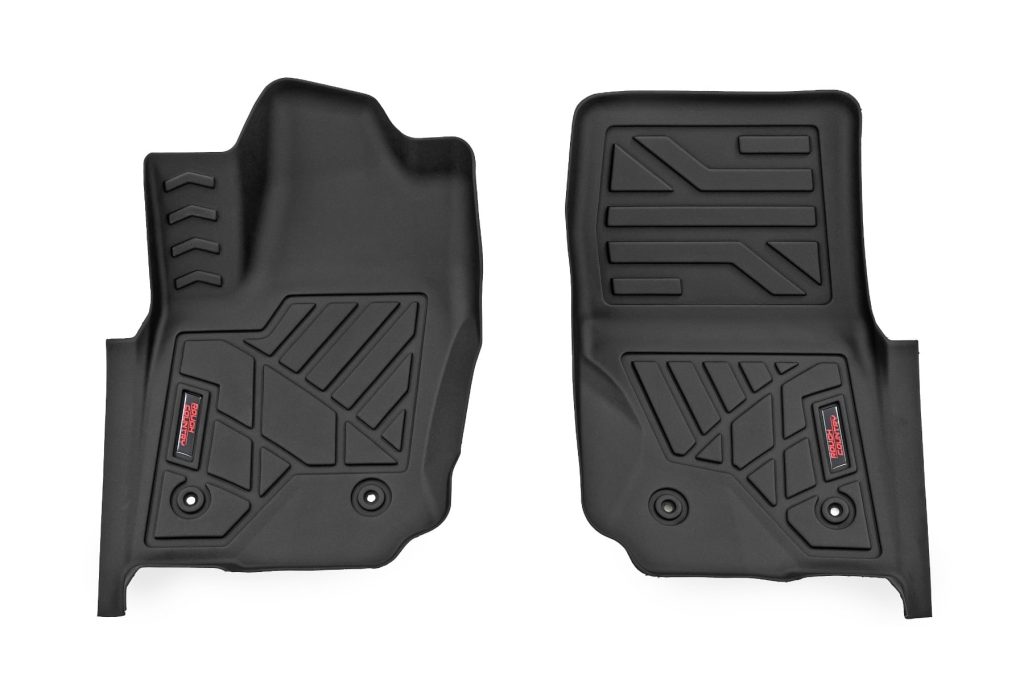 Rough Country Sure-Fit Floor Mats Front Toyota 4Runner 2WD/4WD (2025-2026)