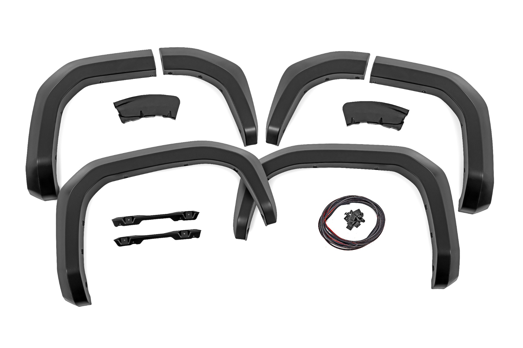 Rough Country Sport Fender Flares 202 Gloss Black Toyota 4Runner 2WD/4WD (2025-2026)