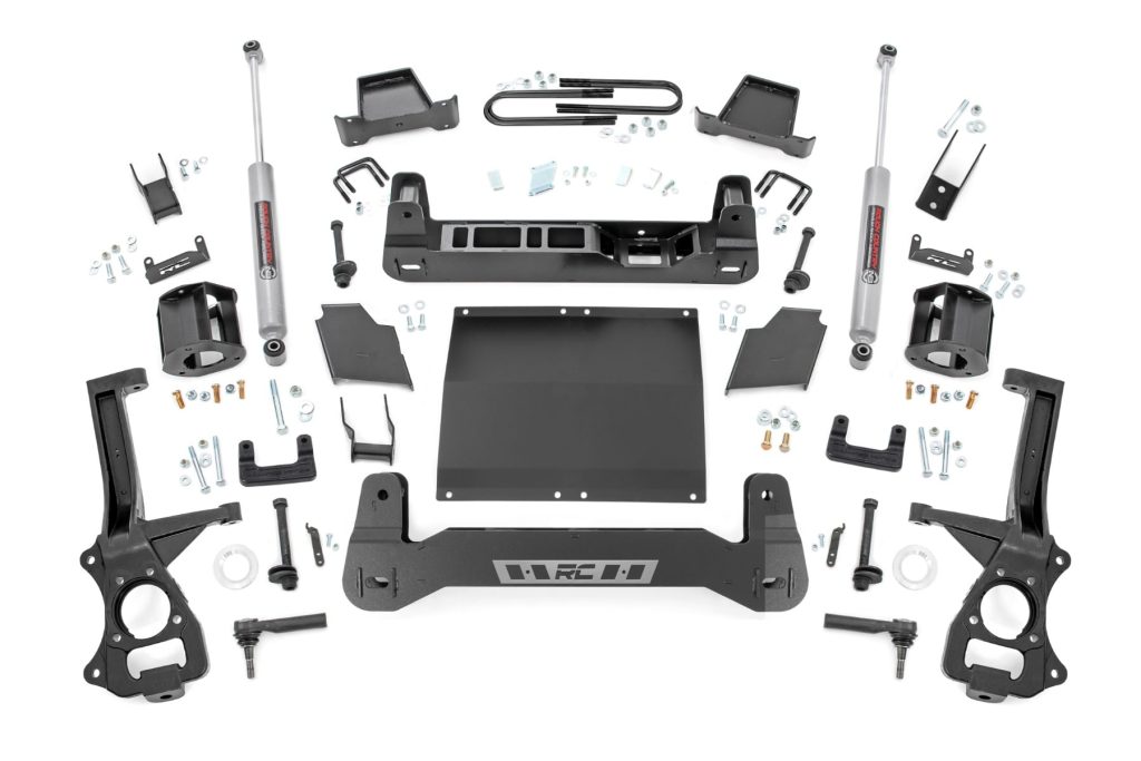 Rough Country 6 Inch Lift Kit Diesel Chevy Silverado 1500 4WD (2025-2026)