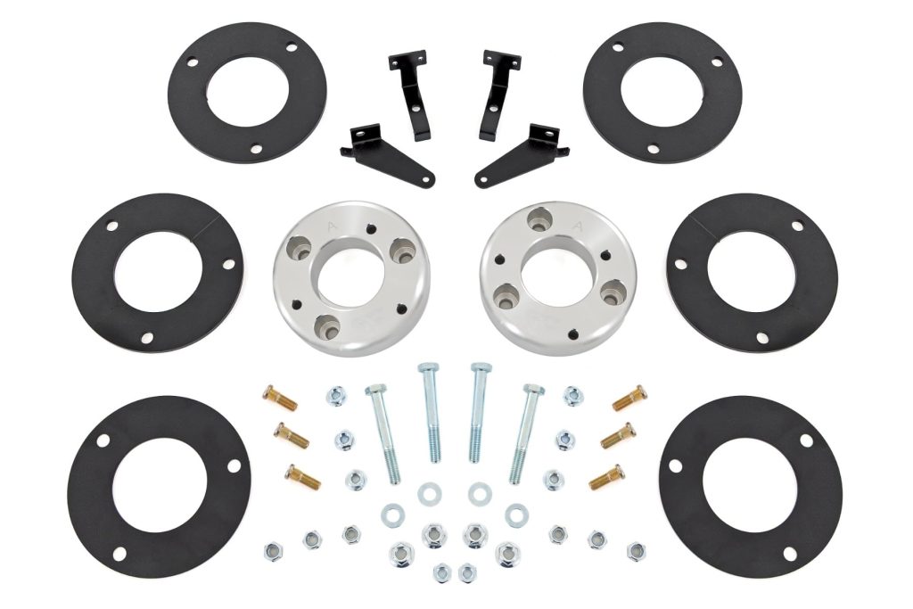 Rough Country 2 Inch Lift Kit Aluminum Spacer Ford Expedition 4WD (2025-2026)