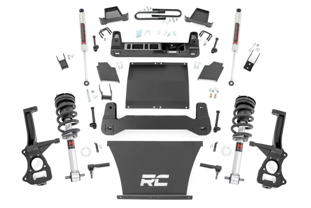 Rough Country 6 Inch Lift Kit M1 Struts/M1 Chevy Silverado 1500 4WD (2025-2026)